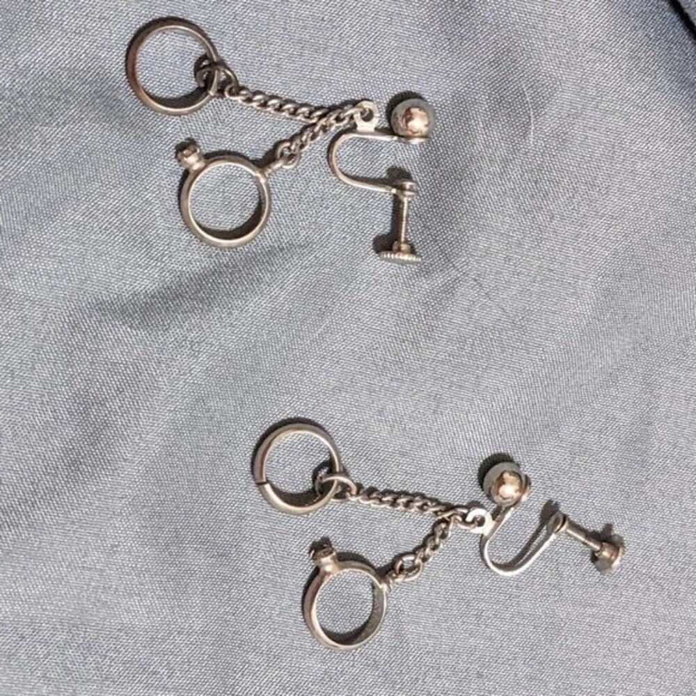 Wedding Ring Earrings